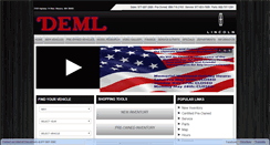 Desktop Screenshot of demllincoln.com